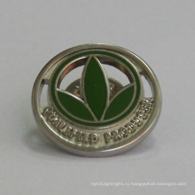 Пользовательские Золотой знак Трилистник Логотип лацкан Pin (GZHY-BADGE-024)